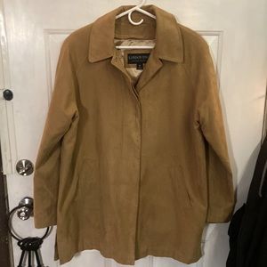 London fog, special edition, suede faux jacket